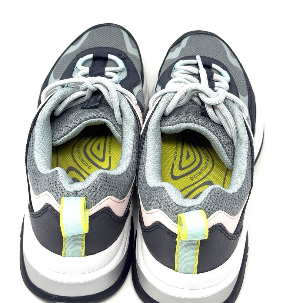 Ryka Noriko Womens 10 M Walking Shoes Q-Contour Arch Support Navy Mint Sneakers - Picture 9 of 15